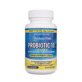 Probiótico 10 + Vitamina D3 (60 Cápsulas) Probióticos PURITAN'S PRIDE